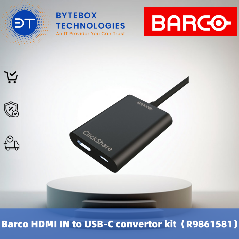 Barco HDMI IN to USB-C convertor kit(R9861581)【Bytebox】