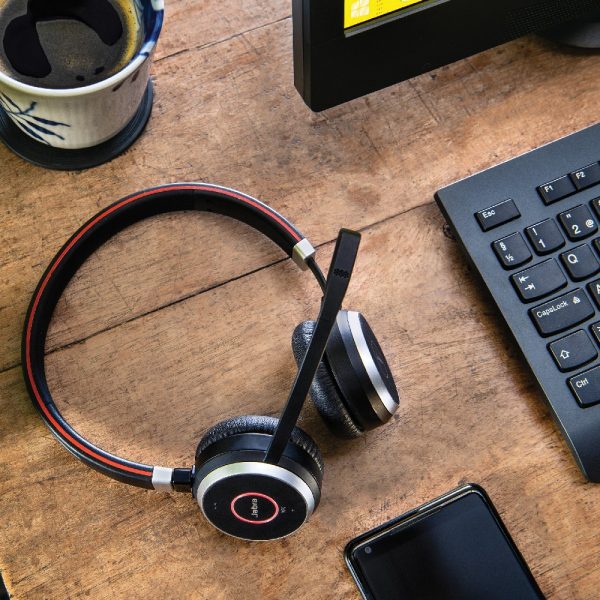 Jabra Evolve 65 SE UC Stereo Wireless Bluetooth Headset USB-A (6599-839-409)【Bytebox】 - Image 6