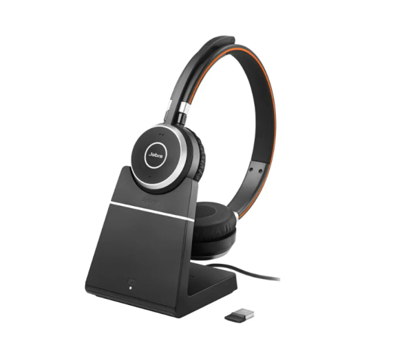 Jabra Evolve 65 Wireless Over-the-head Mono Headset - Black - Binaural - Ear-cup - 3000 cm - Bluetooth - Noise Cancelling Microphone - Noise Canceling - USB Type A（6593-823-309)【Bytebox】 - Image 3